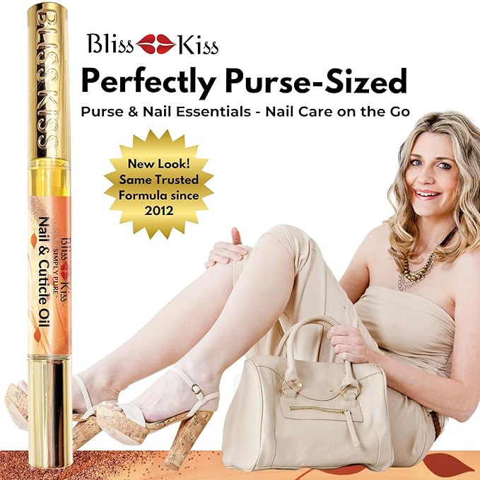 Bliss Kiss | 1 Pumpkin Spice Latte Fragrance | Nail Oil Cuticle Pen w/Vitamin E - Image 7