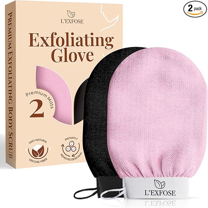 L'Exfose Kessa Hammam Deep Exfoliating Glove by LEXFOSE