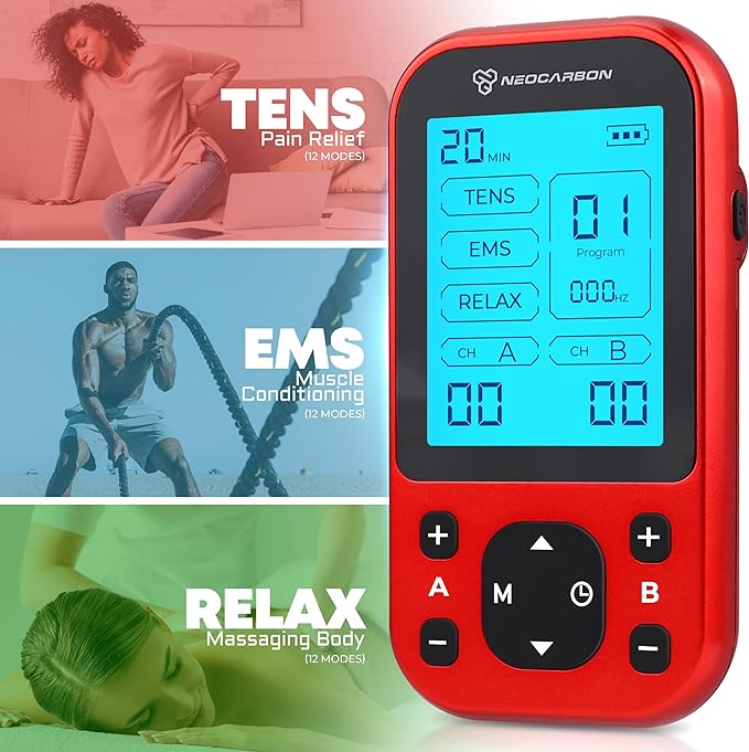 NEOCARBON TENS Unit Muscle Stimulator Pro - Image 3