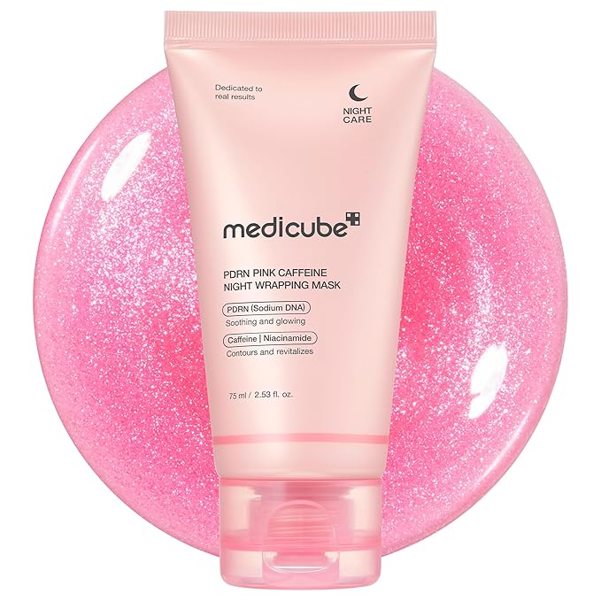 medicube Wrapping Mask PDRN Caffeine Overnight Peel Off Facial Mask | Firming by medicube