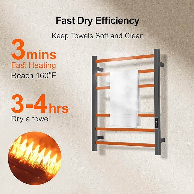 Electric Heated Towel Warmer - Image 4