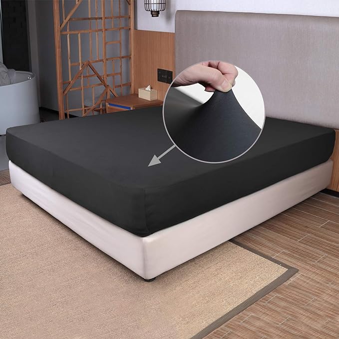 Stretch Full/Full XL Size Fitted Sheet Only by NYHOME