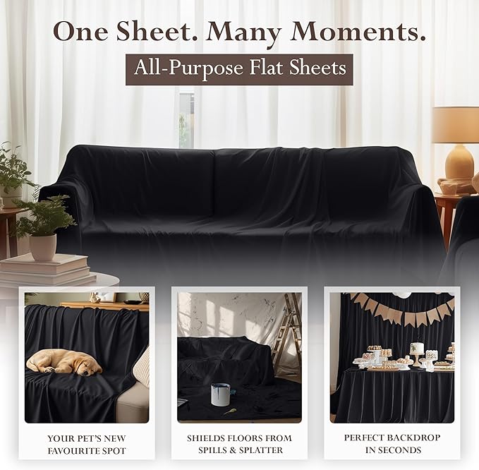 Utopia Bedding Flat Sheets - Image 5