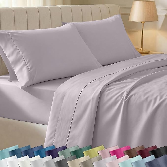 California Design Den Soft Twin Size 100% Cotton Sheet Sets, 400 Thread Count by CaliforniaDesignDen