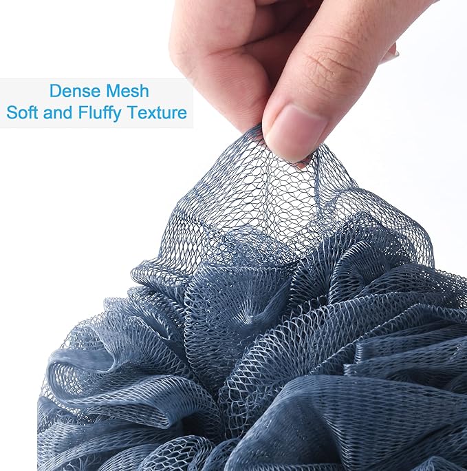 AmazerBath Loofah Sponge 75g/Piece, Exfoliating Bath Sponge Body Scrubber - Image 5