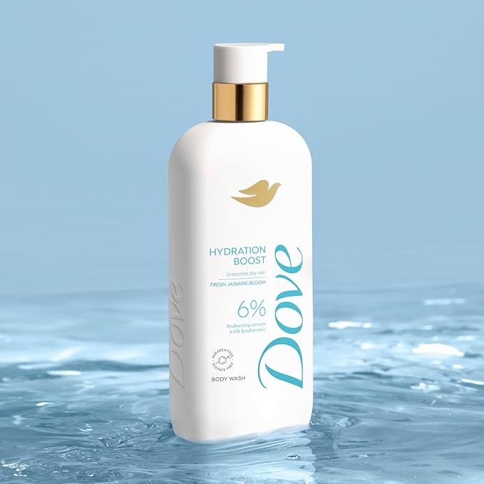 Dove Serum Body Wash Hydration Boost actively drenches dry skin - Image 6