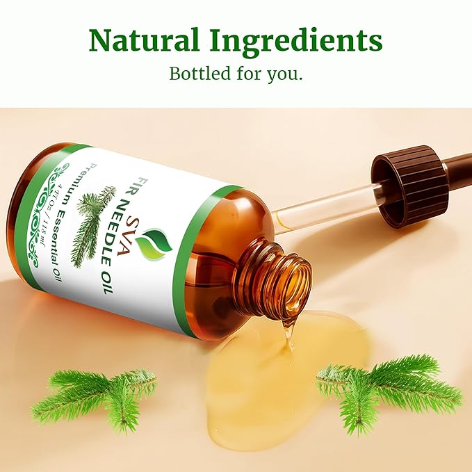 SVA Fir Needle Essential Oil – 4 Fl Oz – 100% Natural Fir Needle Oil - Image 8