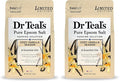 Dr Teal's Epsom Salt Magnesium Soak, Limited Edition Cozy Vanilla Season by DrTeals