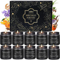 10 Pack Scented Candles for Men, Masculine Candle Gift Set by YMing