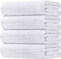 HOMEXCEL Waffle Bath Towels Set 4 Pack, Premium Microfiber Bathroom Towels by HOMEXCEL