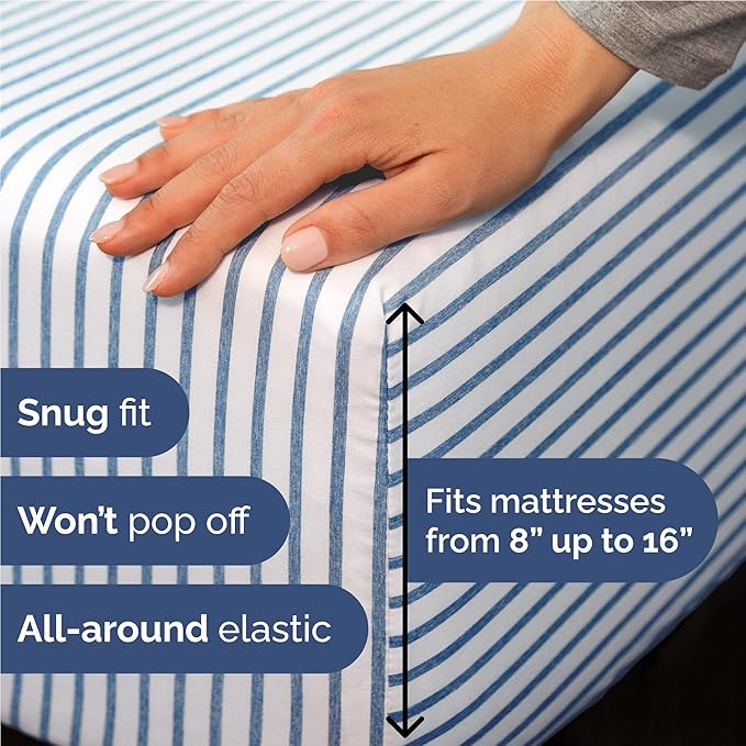 Full Size 4 Piece Sheet Set - Image 3