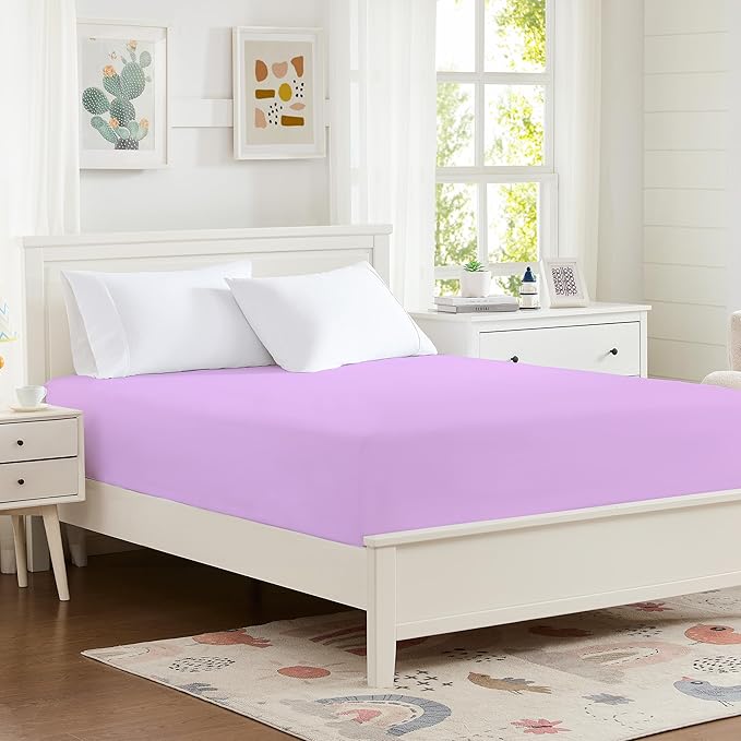 Hotella 100% Microfiber 60"x80" Queen Size Fitted Sheet Only, Hotel Quality by Hotella