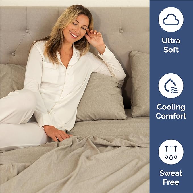 King Size 4 Piece Sheet Set - Image 4