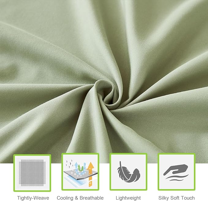 ILAVANDE Queen Sheets Set 6 Piece, Hotel Luxury Super Soft 1800 Series - Image 4