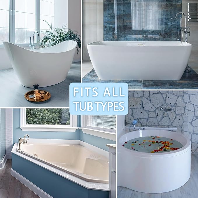 Poemland Bath Pillows for Tub, Luxury Bath Pillow Soft 4d Mesh, Bathtub Pillow - Image 5