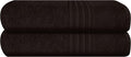 BOUTIQUO Cotton 2 Pack Bath Towel Set 28x55, Eco-Friendly Large Bath Towels by BOUTIQUO