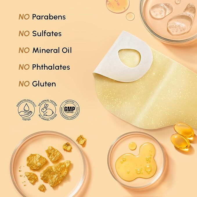 MAREE V Line Lifting Mask with 24K Gold – Deep Collagen Face Mask - Image 10