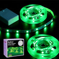 BestLuz Battery Powered LED Strip Lights 2X 3.33ft Flexible Green Light Strip by BestLuzUS
