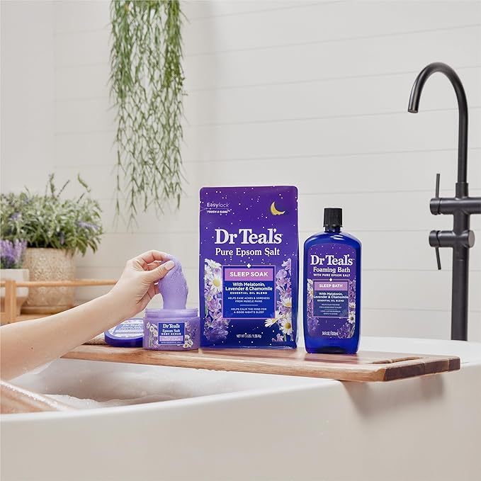 Dr Teal's Pure Epsom Salt Soak, Sleep Blend - Image 9