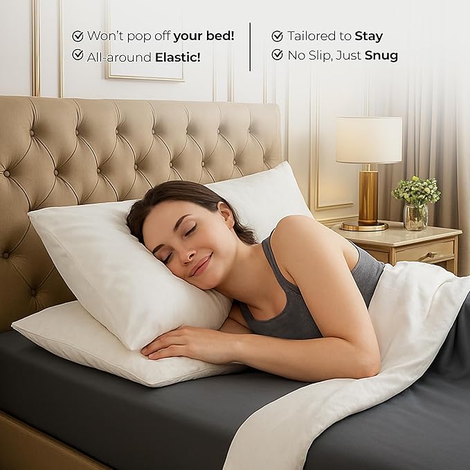 Utopia Bedding Queen Fitted Sheet - Image 8