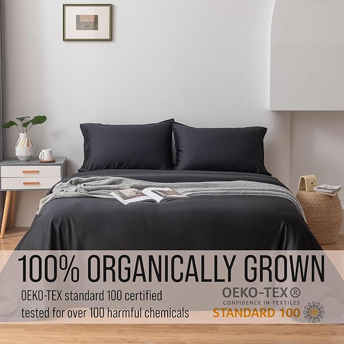 Bella Coterie | Luxury Bamboo Queen Size Pillowcase Set | 100% Organically - Image 4