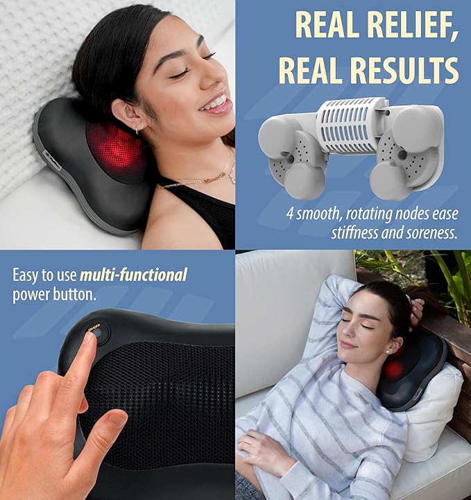 Zyllion Shiatsu Back and Neck Massager - Image 3