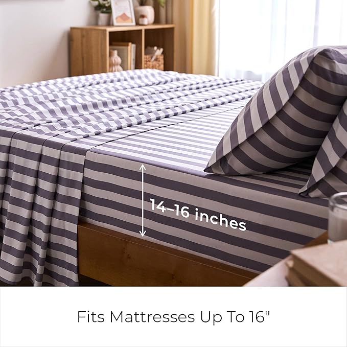 Mellanni California King Sheets Set - Image 4