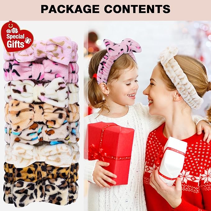 YOOVR 8pcs Spa Headband, Mothers Day Gifts Bulk, Stocking Stuffers - Image 3