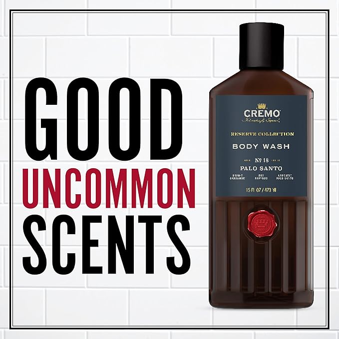 Cremo Body Wash for Men, Rich-Lathering Palo Santo, 16 Fl Oz - Image 5