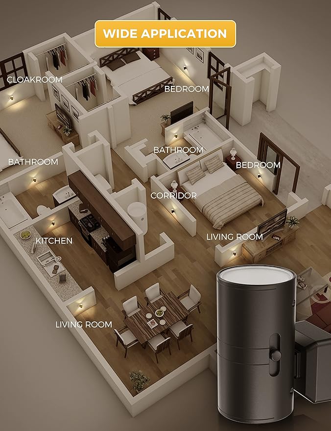 L LOHAS LED Night Light Plug in, Modern Night Lights Plug into Wall, Dusk to - Image 7
