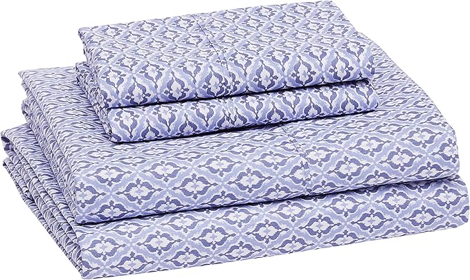 Amazon Basics Breathable Lightweight Super Soft Brushed Microfiber 4-Piece Bed - Image 2
