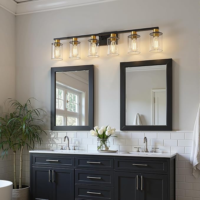 L LOHAS LED 6 Light Bathroom Light Fixtures, Vanity Lights - Image 6