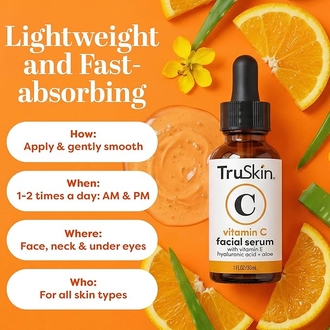 TruSkin Vitamin C Serum for Face - Image 3