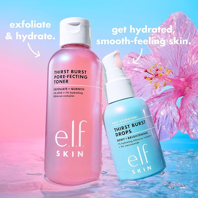 e.l.f. Thirst Burst Pore-fecting Toner Mini, Hydrating & Exfoliating - Image 9
