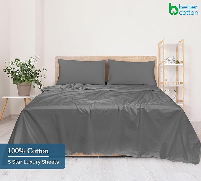 400 Thread Count 100% American Grown Cotton Flat Sheet - Image 6
