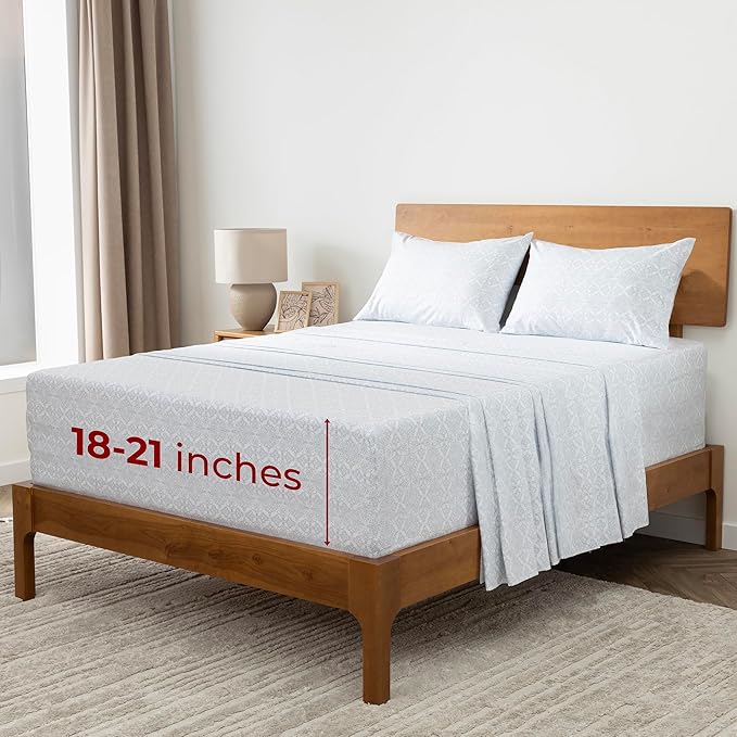 Mellanni Extra Deep Queen Sheets by Mellanni