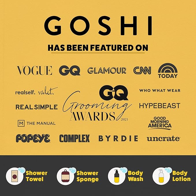 GOSHI Exfoliating Shower Sponge - Image 4