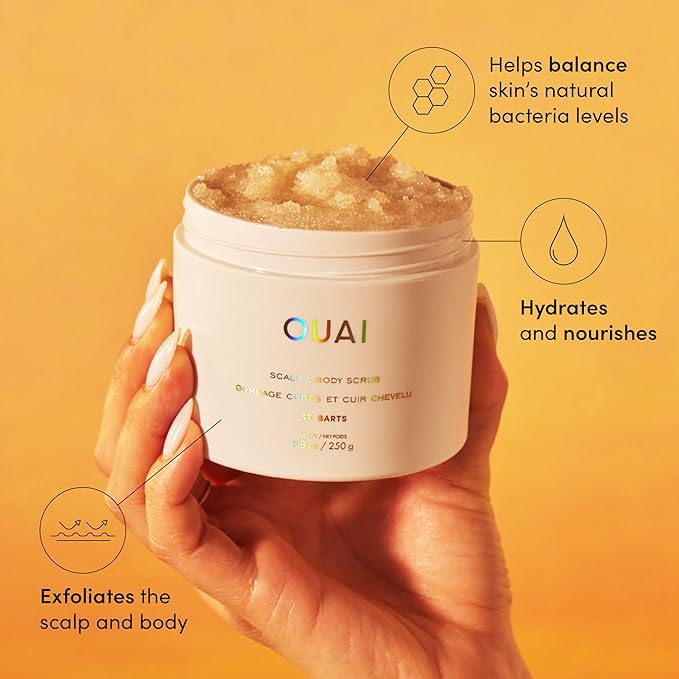 OUAI Scalp & Body Scrub, St. Barts - Image 2