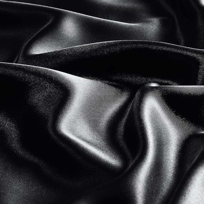 BEDELITE Satin Pillowcase with Zipper 2 Pack, Super Soft and Cooling Similar to - Image 3
