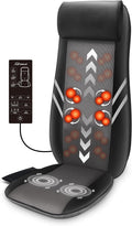 Snailax Back Massager with Heat, Shiatsu Massage Seat Cushion, 8 Flexible Nodes by Snailax