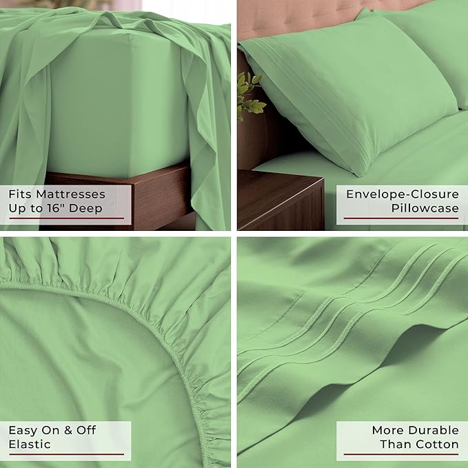 Mellanni King Sheets Set - Image 5