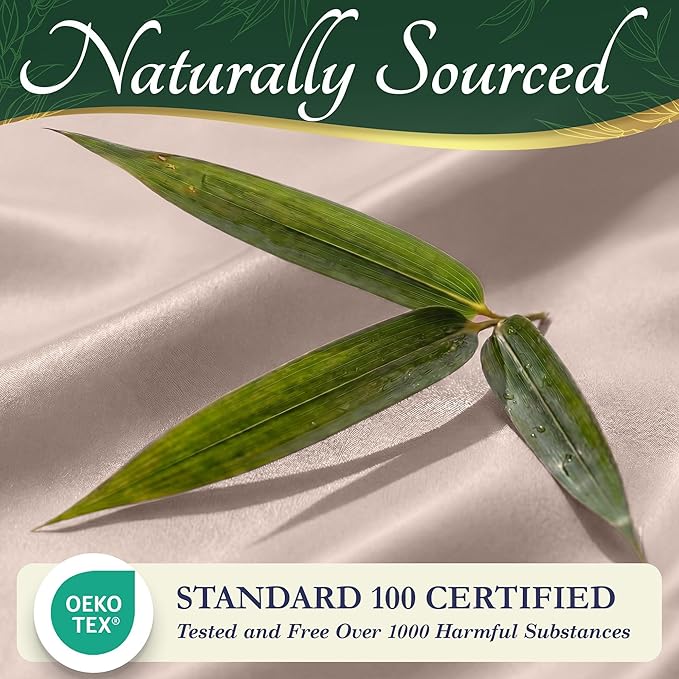 DECOLURE 100% Viscose Derived from Bamboo Sheets Full Size - Image 7