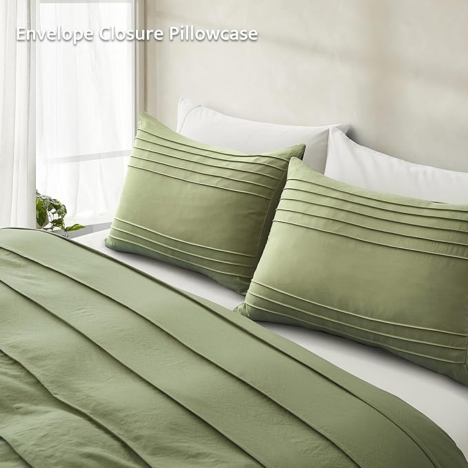 Oli Anderson Sage Green Duvet Cover Twin Size - Image 6