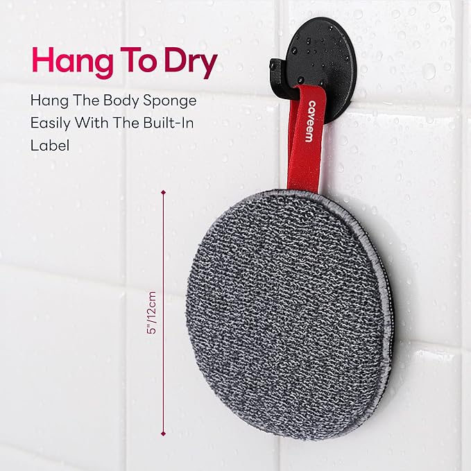 Caveem Exfoliating Body Scrubber, Bath and Body Scrub Buffer, Body Exfoliator - Image 7