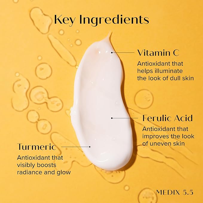 MEDIX Vitamin C Cream + Niacinamide Brightening Body Lotion | Anti Aging - Image 3