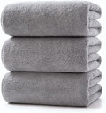 Lumimi Towels 3 Piece Very Soft Microfiber Bath Towel Set Super Absorbent Light by Lumimi