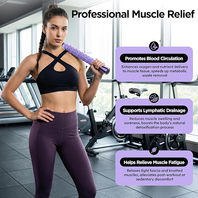 Muscle Roller & Massage Roller Stick - Image 6