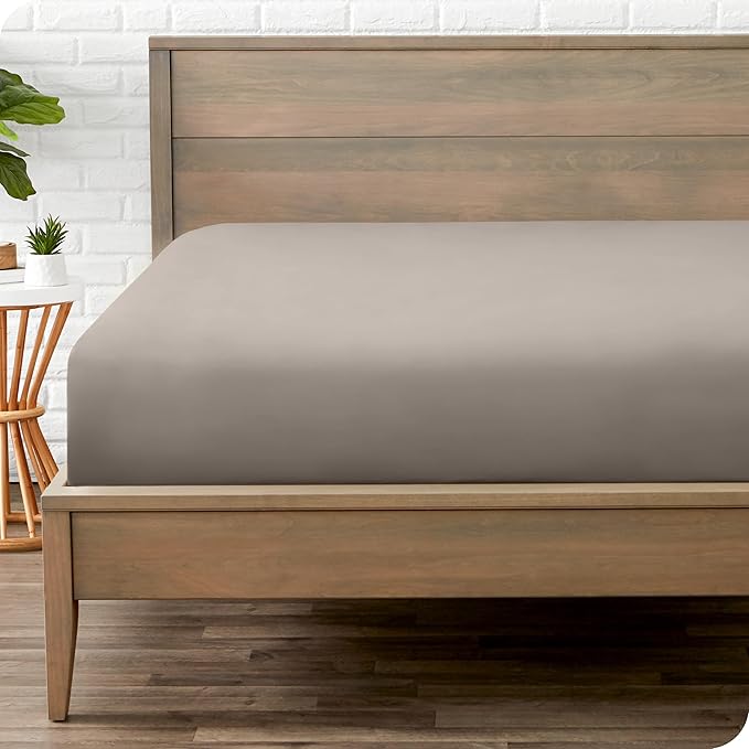 Fitted Bottom Sheet Twin Size by BareHome