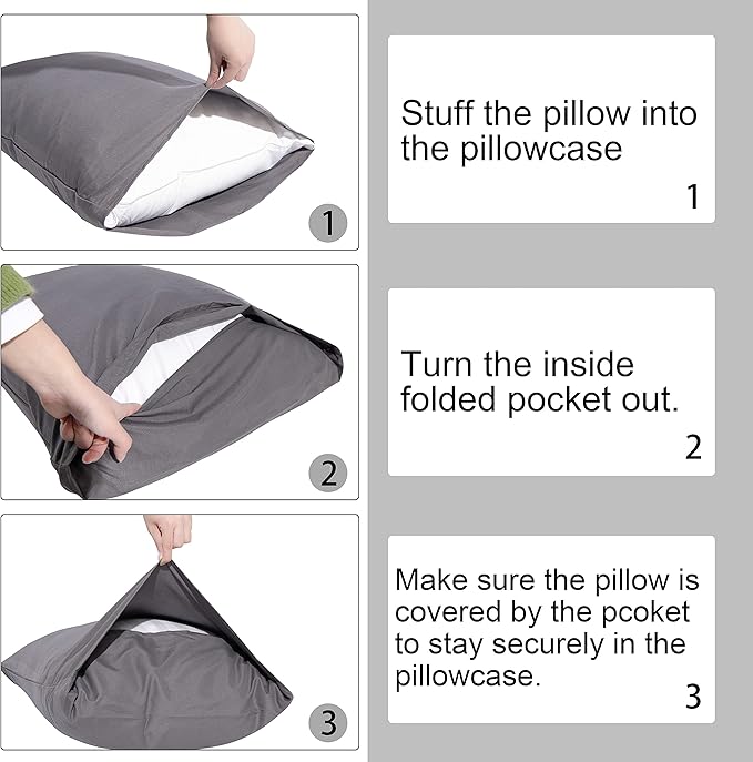 NTBAY Standard Pillowcase Set - Image 8