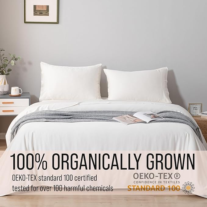 Bella Coterie | Luxury Bamboo Viscose Queen Size Pillowcase Set | 100% - Image 4